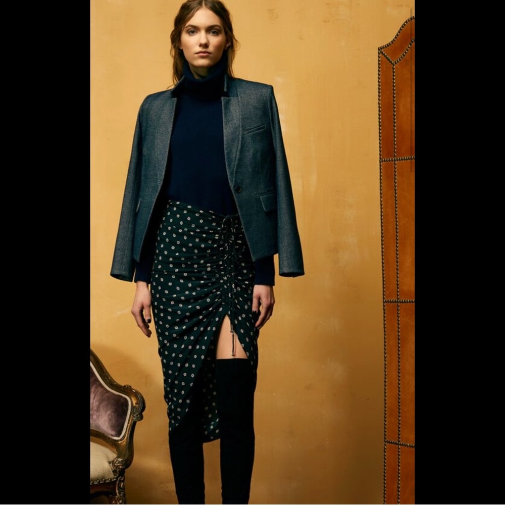 Veronica Beard Black Upcollar Jacket size 6